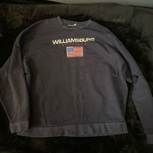 ASOS Short Crewneck Navy Williamsburg (Size L)